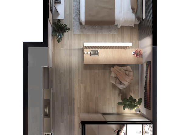render planta suite panorama luxury