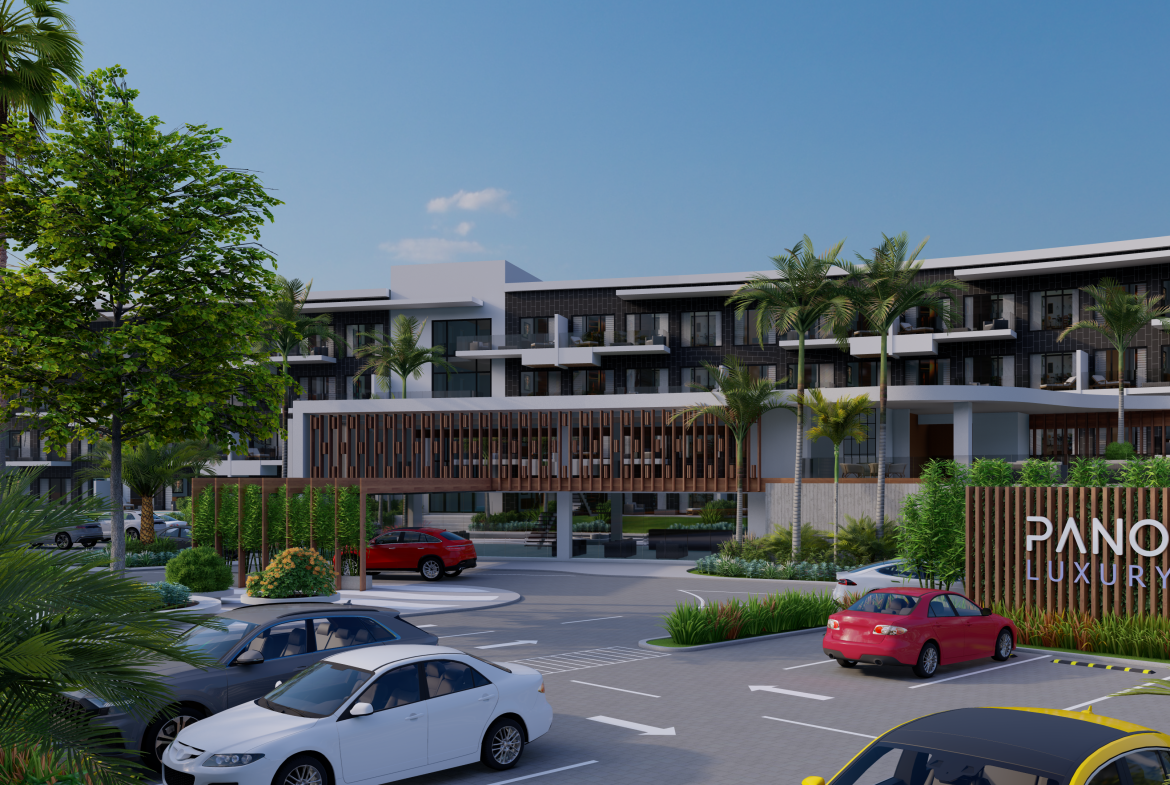 render panorama luxury entrada