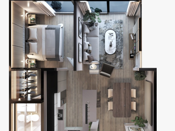 render planta panorama Luxury
