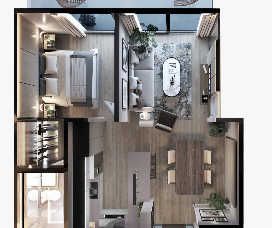 render planta panorama Luxury