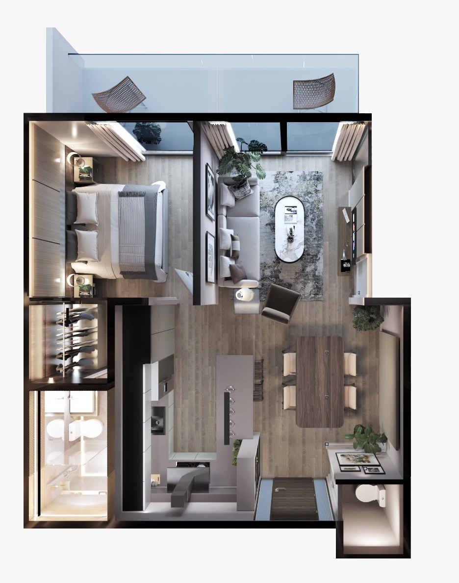 render planta panorama Luxury