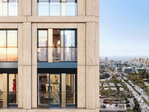 render vista aerea uptown district